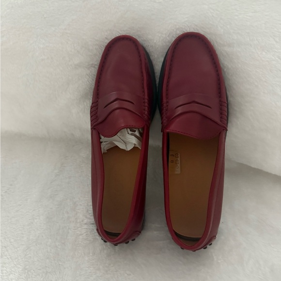 Women’s Classic Red Loafers - Picture 5 of 6